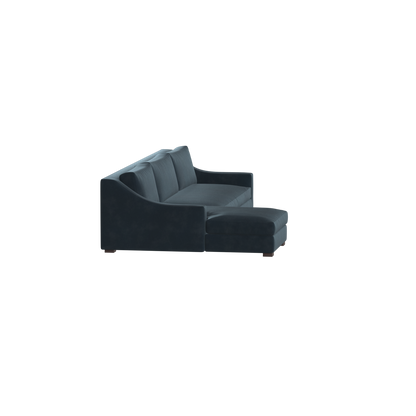 Louis Sectional Sofa — Low-Profile Modular Corner Layout