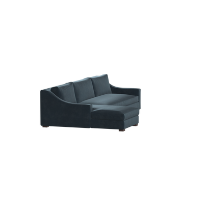 Louis Sectional Sofa — Low-Profile Modular Corner Layout