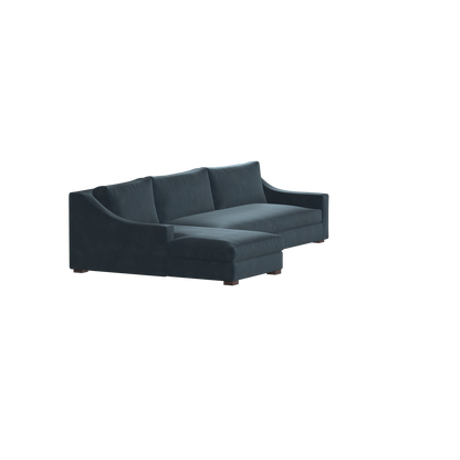 Louis Sectional Sofa — Low-Profile Modular Corner Layout