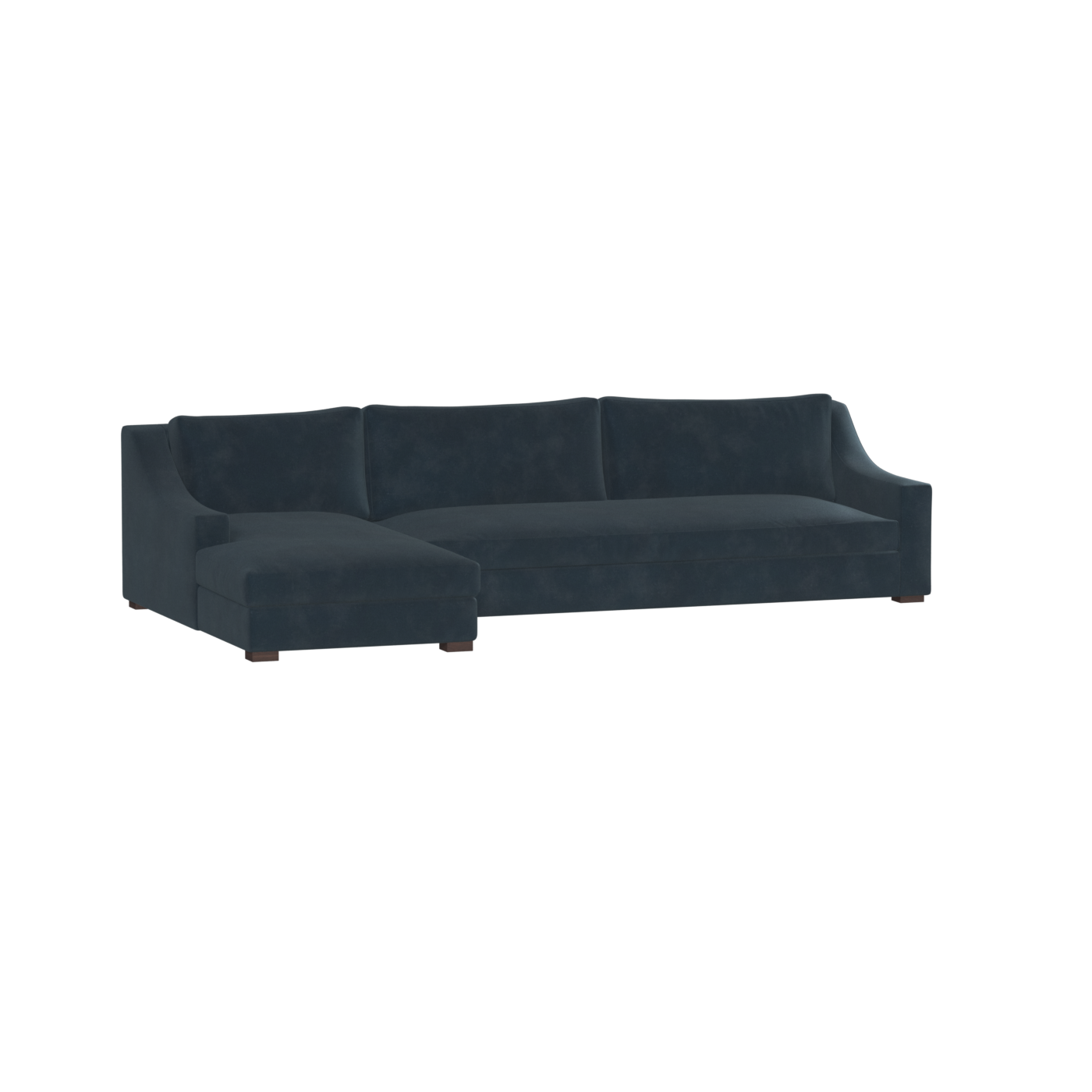 Louis Sectional Sofa — Low-Profile Modular Corner Layout