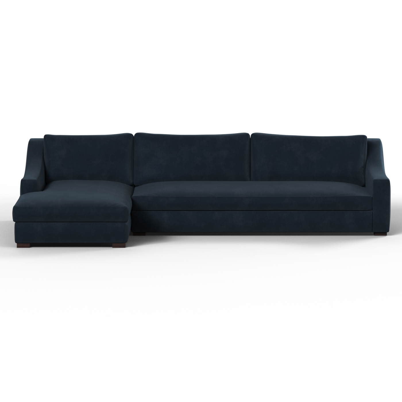 Louis Sectional Sofa — Low-Profile Modular Corner Layout