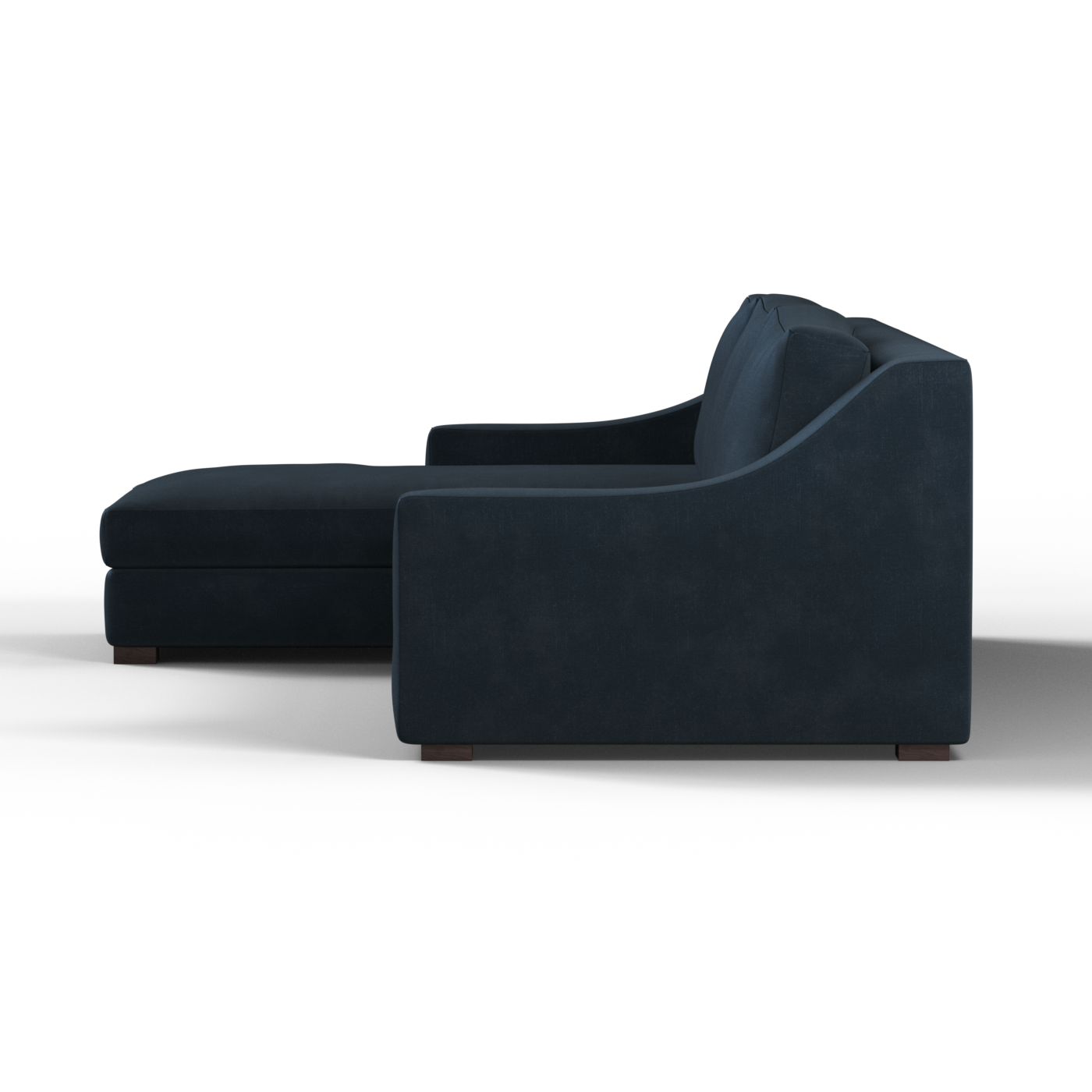 Louis Sectional Sofa — Low-Profile Modular Corner Layout