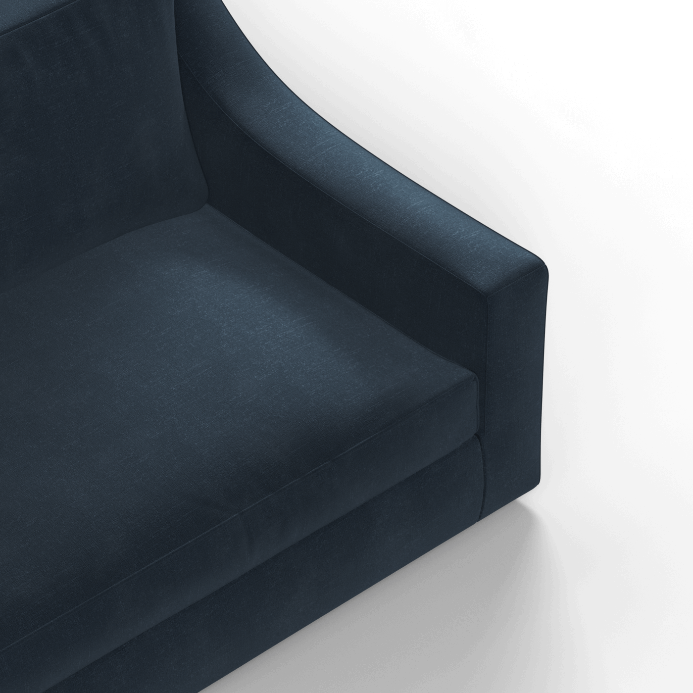 Louis Sectional Sofa — Low-Profile Modular Corner Layout