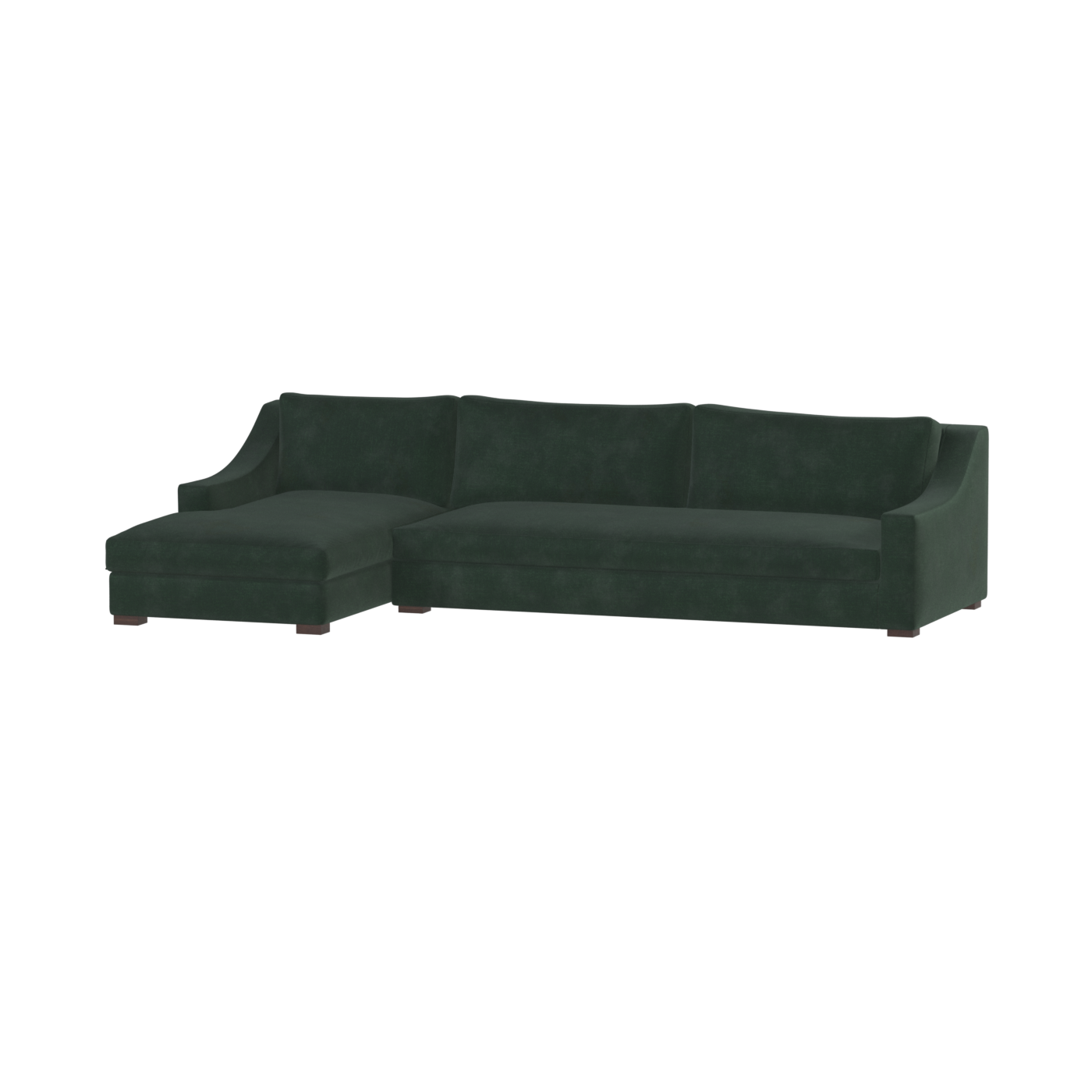 Louis Sectional Sofa — Low-Profile Modular Corner Layout