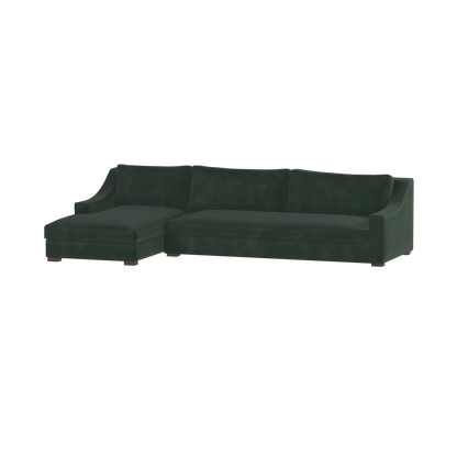 Louis Sectional Sofa — Low-Profile Modular Corner Layout