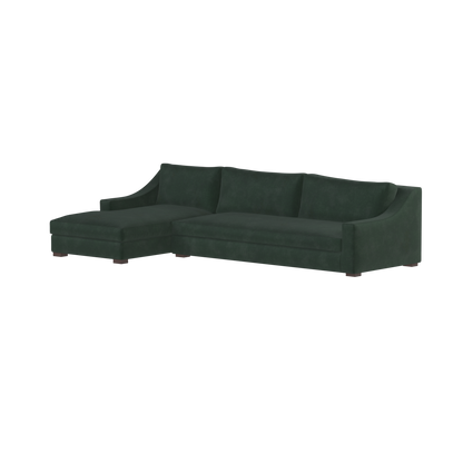 Louis Sectional Sofa — Low-Profile Modular Corner Layout