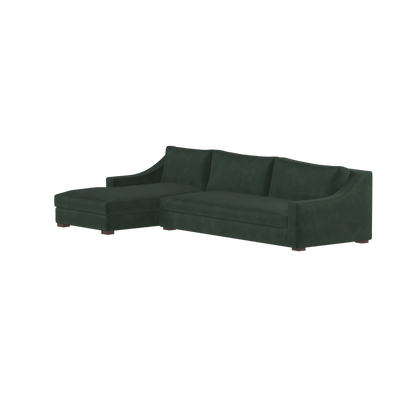 Louis Sectional Sofa — Low-Profile Modular Corner Layout