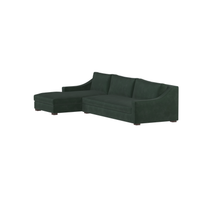 Louis Sectional Sofa — Low-Profile Modular Corner Layout