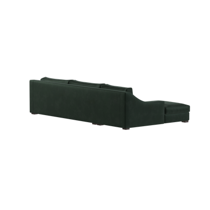 Louis Sectional Sofa — Low-Profile Modular Corner Layout