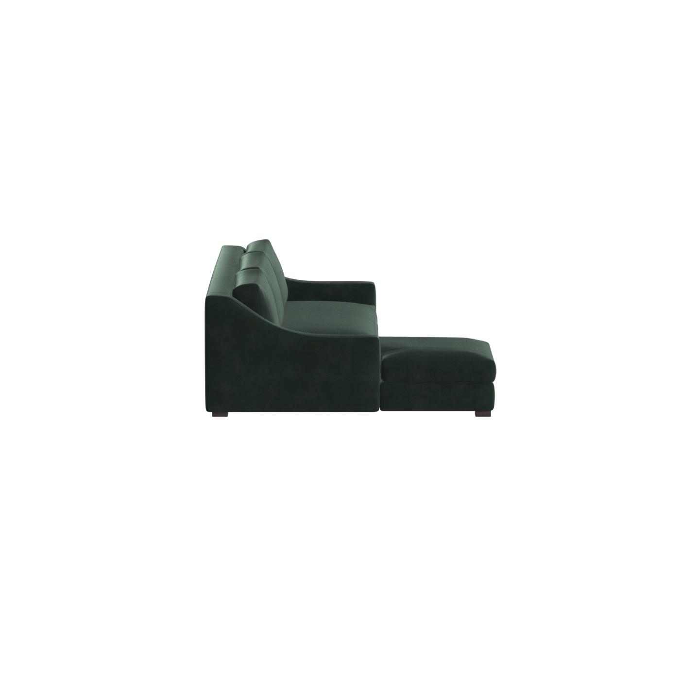 Louis Sectional Sofa — Low-Profile Modular Corner Layout