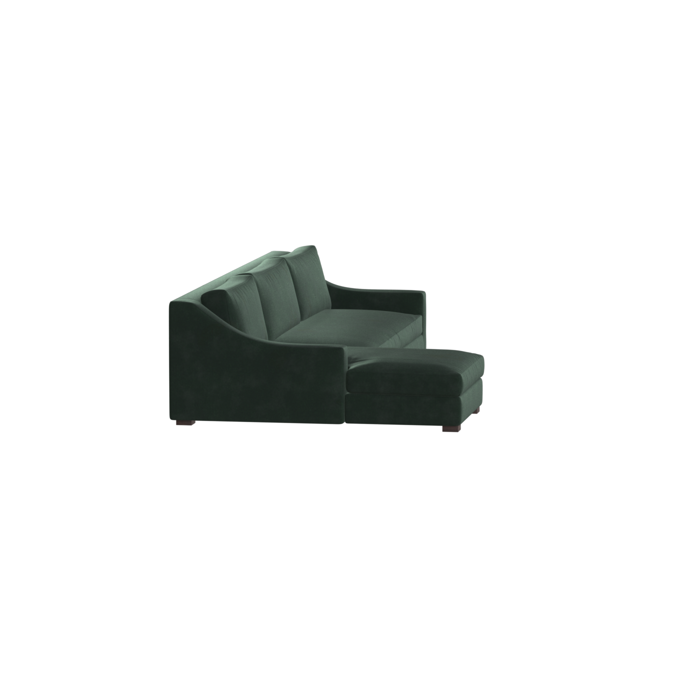 Louis Sectional Sofa — Low-Profile Modular Corner Layout