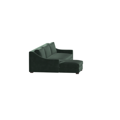Louis Sectional Sofa — Low-Profile Modular Corner Layout