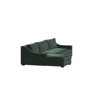 Louis Sectional Sofa — Low-Profile Modular Corner Layout