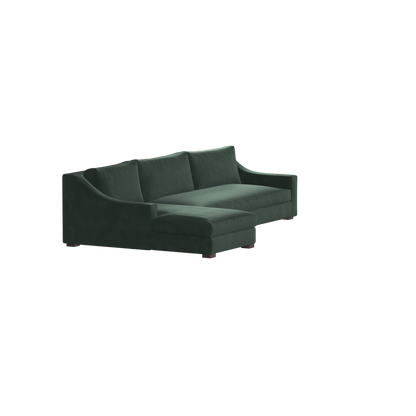 Louis Sectional Sofa — Low-Profile Modular Corner Layout