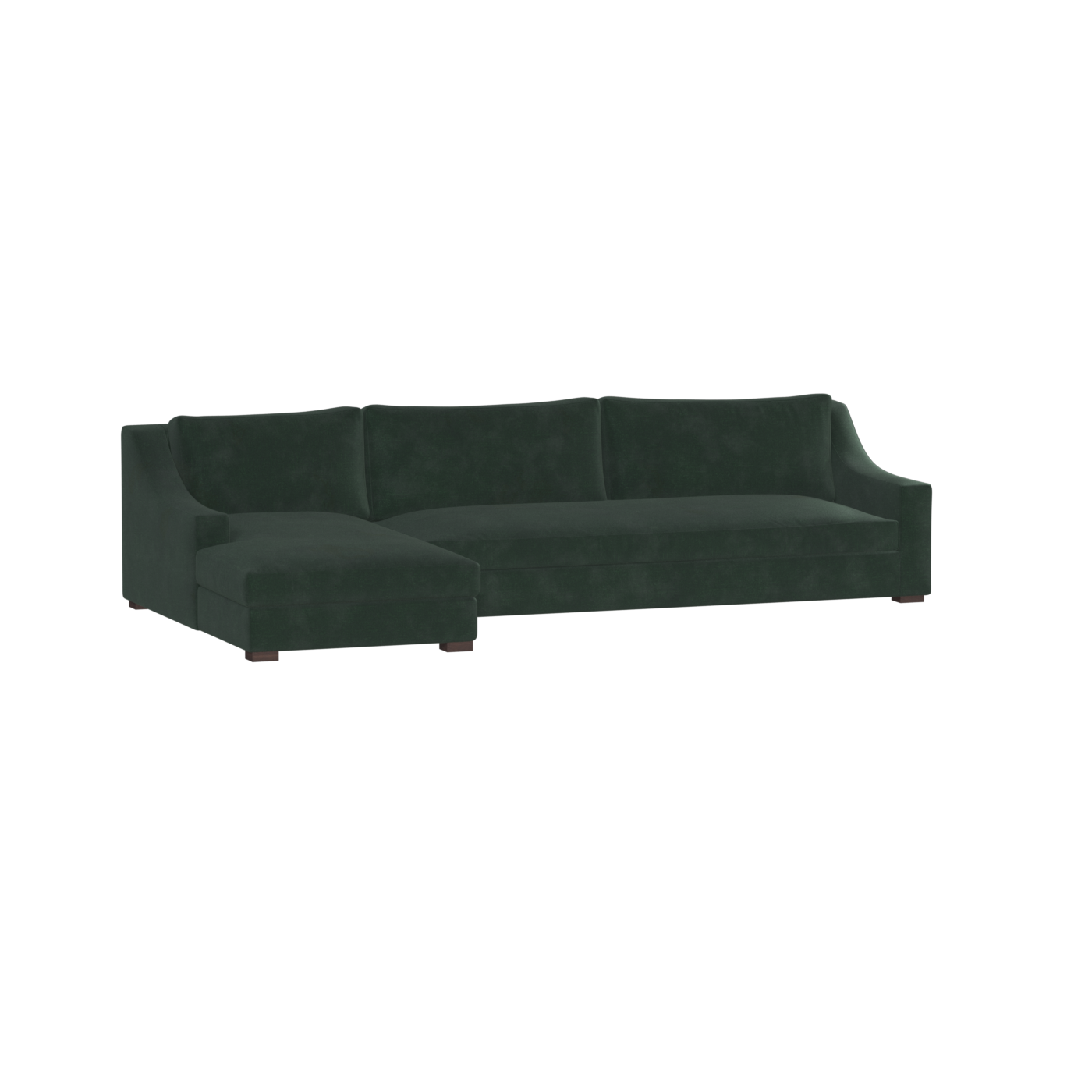 Louis Sectional Sofa — Low-Profile Modular Corner Layout