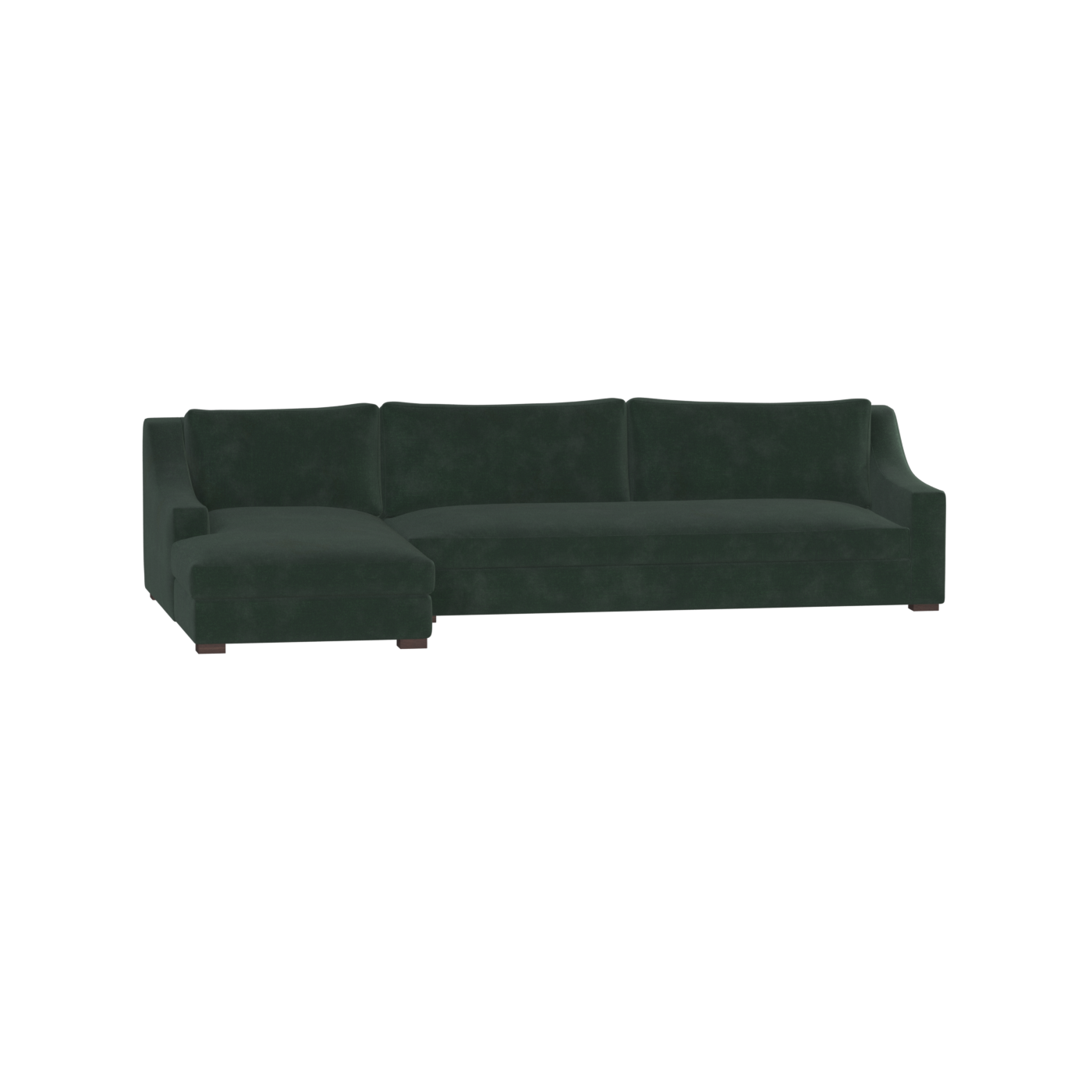 Louis Sectional Sofa — Low-Profile Modular Corner Layout