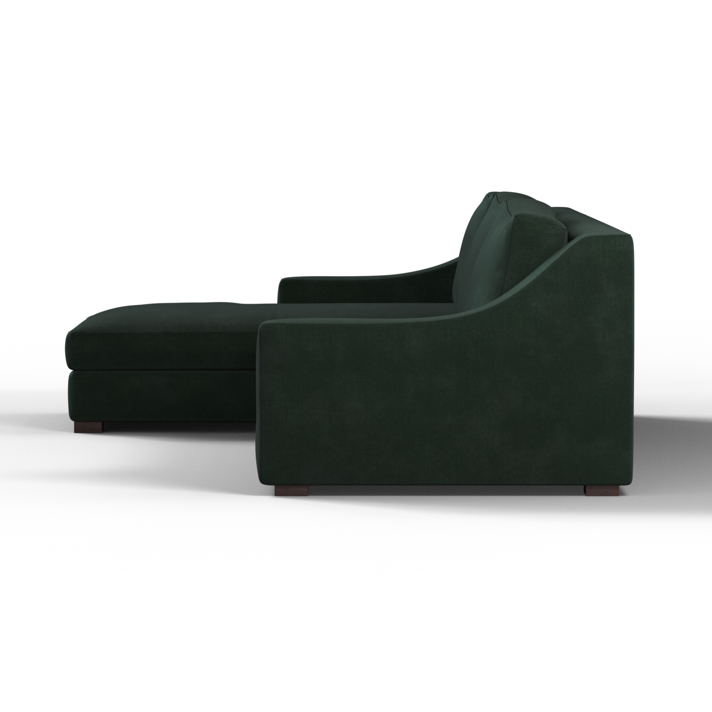 Louis Sectional Sofa — Low-Profile Modular Corner Layout