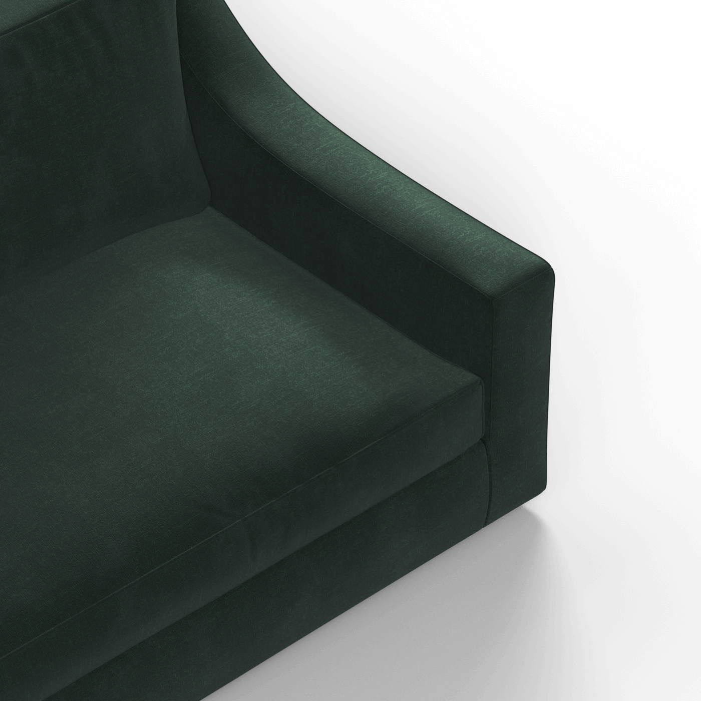 Louis Sectional Sofa — Low-Profile Modular Corner Layout
