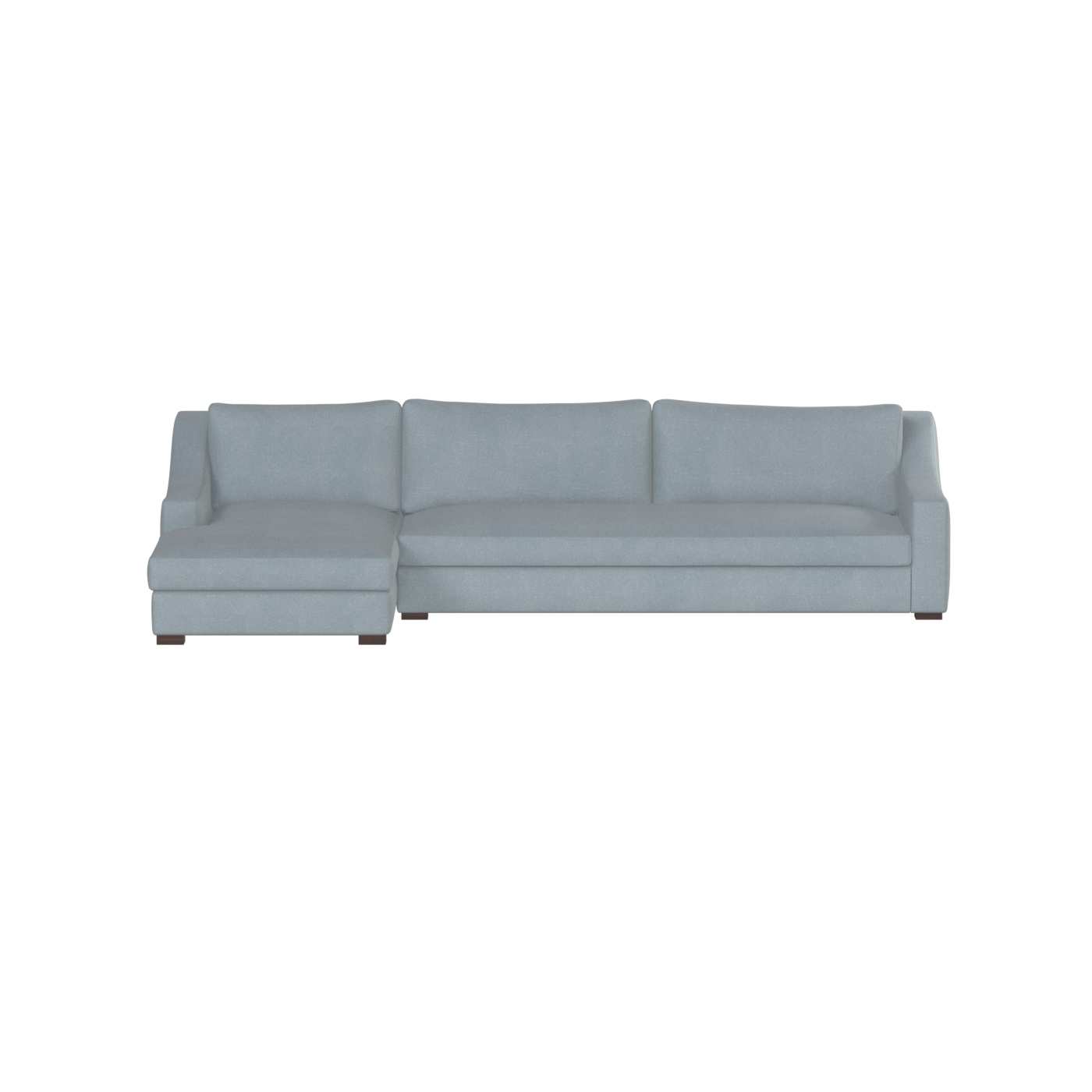 Louis Sectional Sofa — Low-Profile Modular Corner Layout