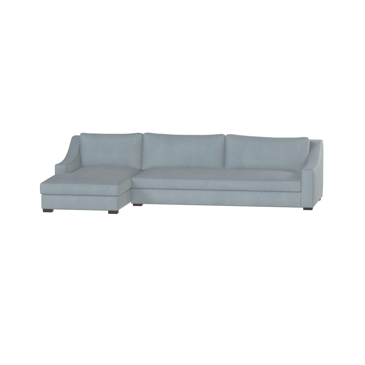 Louis Sectional Sofa — Low-Profile Modular Corner Layout