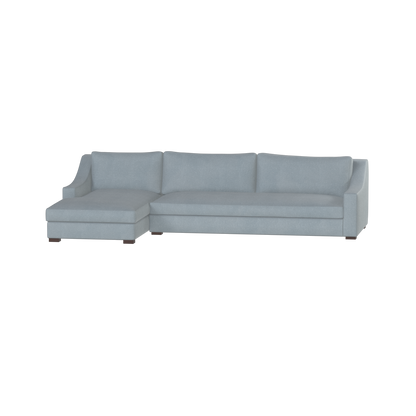 Louis Sectional Sofa — Low-Profile Modular Corner Layout