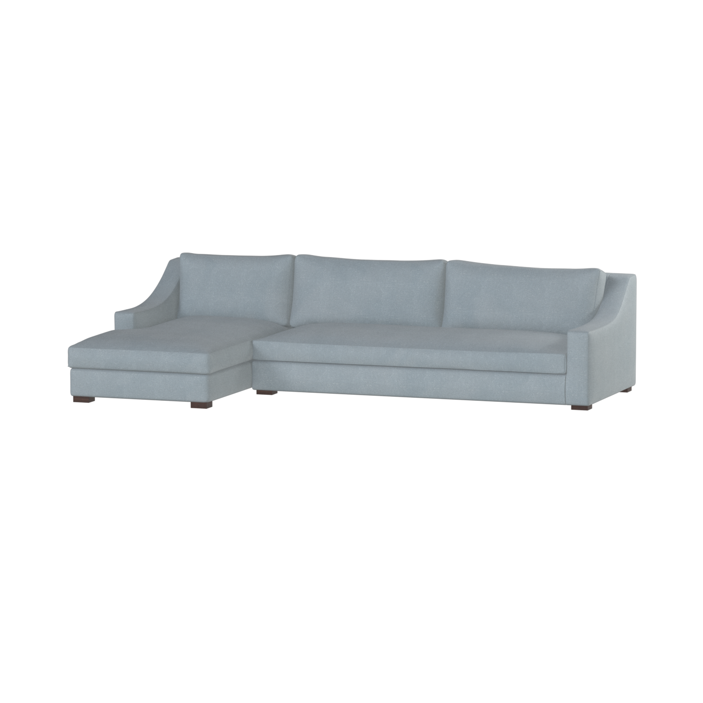 Louis Sectional Sofa — Low-Profile Modular Corner Layout