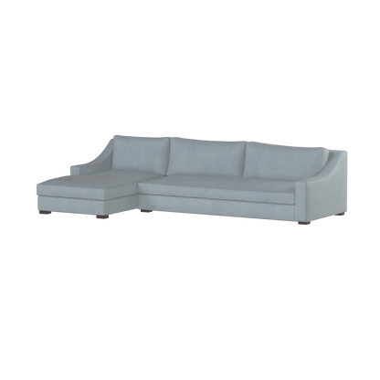 Louis Sectional Sofa — Low-Profile Modular Corner Layout
