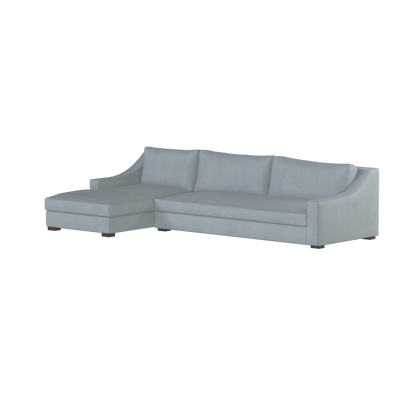 Louis Sectional Sofa — Low-Profile Modular Corner Layout
