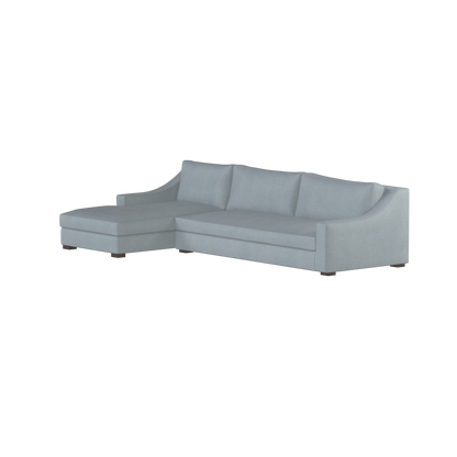 Louis Sectional Sofa — Low-Profile Modular Corner Layout