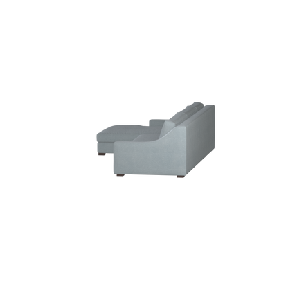 Louis Sectional Sofa — Low-Profile Modular Corner Layout