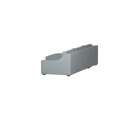 Louis Sectional Sofa — Low-Profile Modular Corner Layout