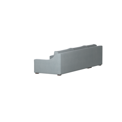 Louis Sectional Sofa — Low-Profile Modular Corner Layout