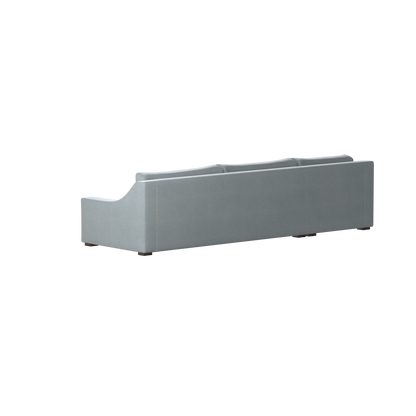 Louis Sectional Sofa — Low-Profile Modular Corner Layout