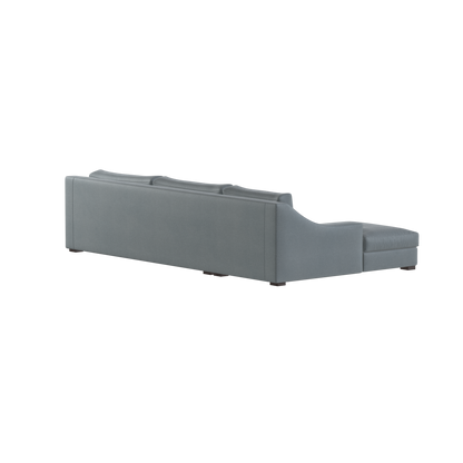 Louis Sectional Sofa — Low-Profile Modular Corner Layout