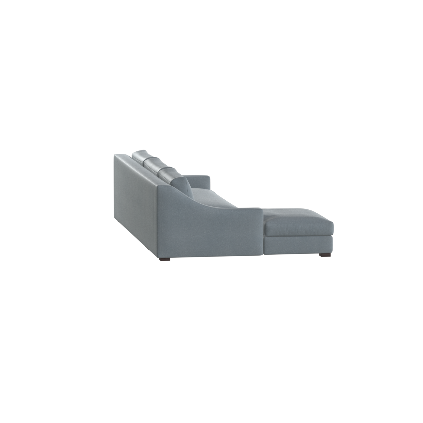 Louis Sectional Sofa — Low-Profile Modular Corner Layout