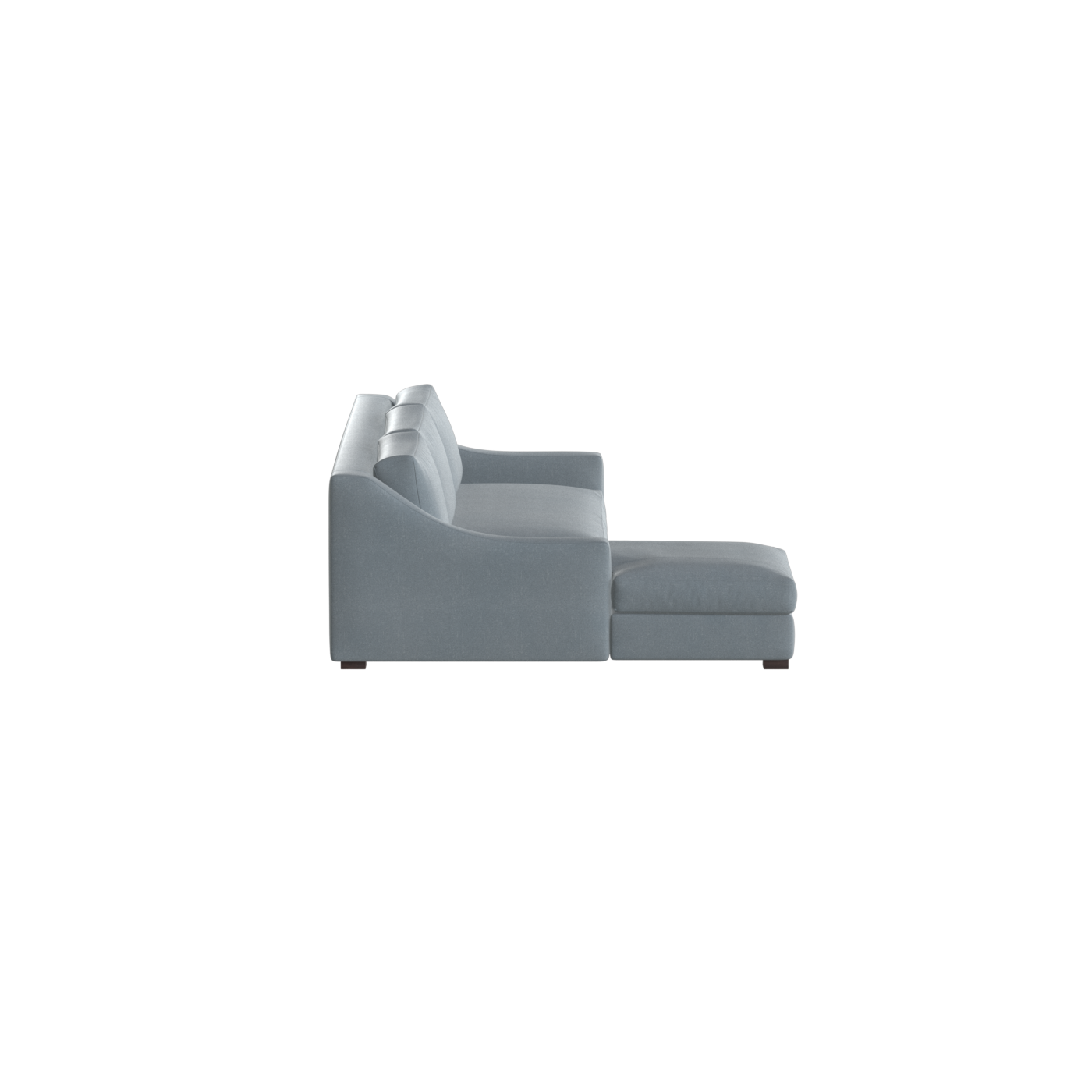 Louis Sectional Sofa — Low-Profile Modular Corner Layout