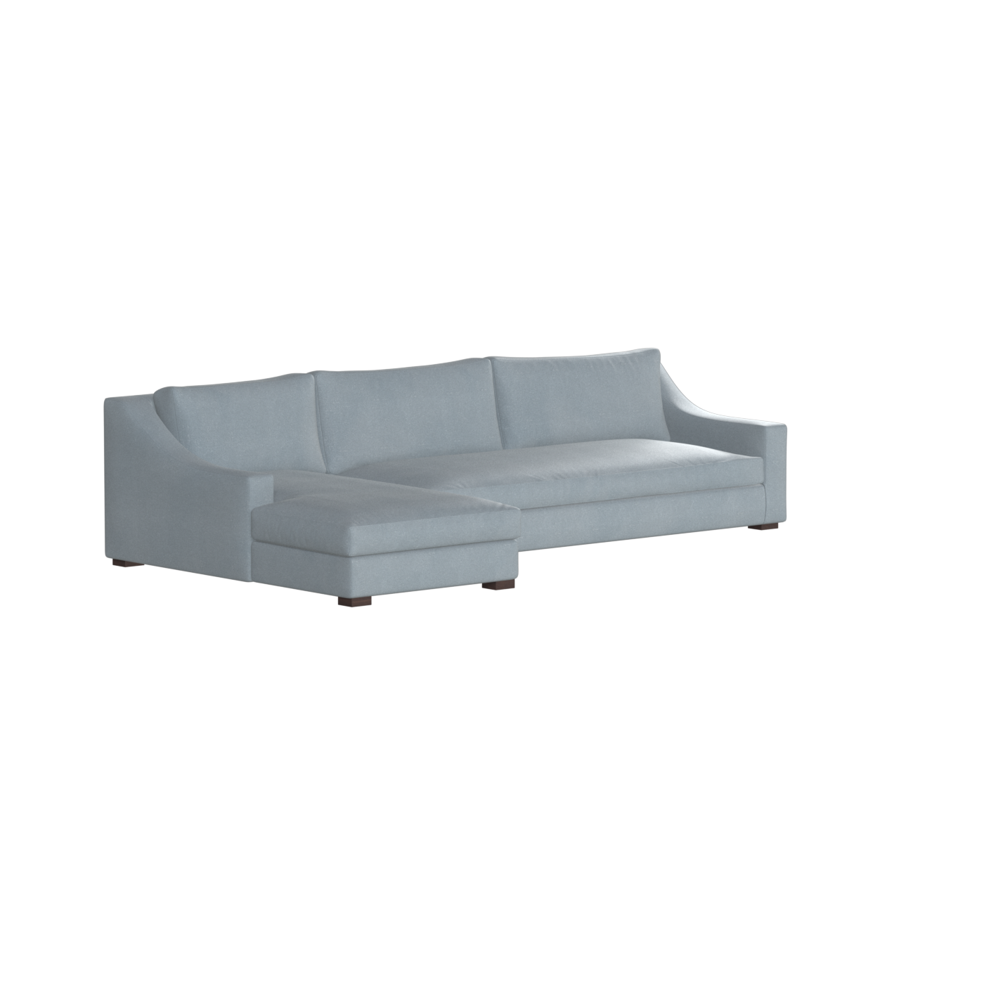 Louis Sectional Sofa — Low-Profile Modular Corner Layout