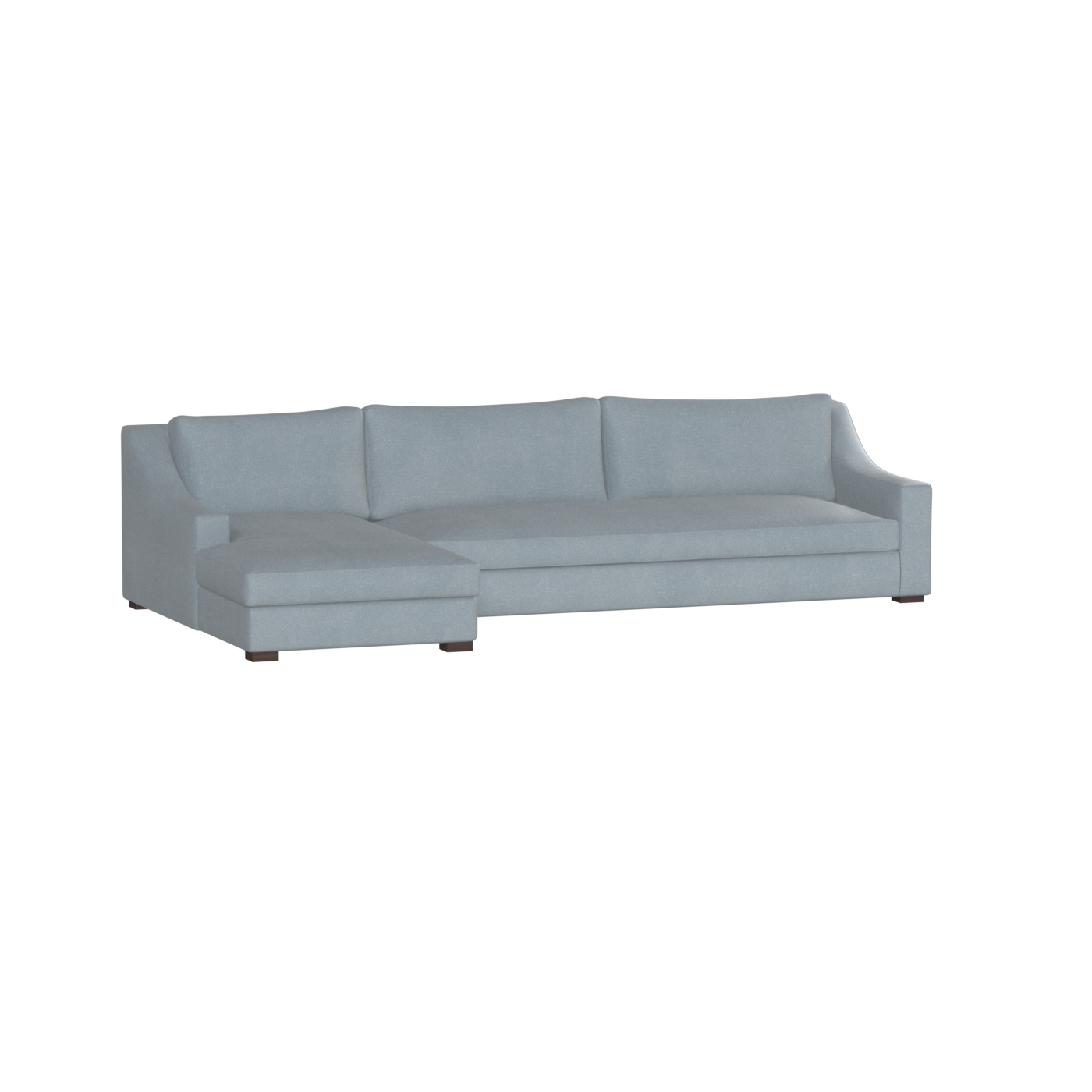 Louis Sectional Sofa — Low-Profile Modular Corner Layout