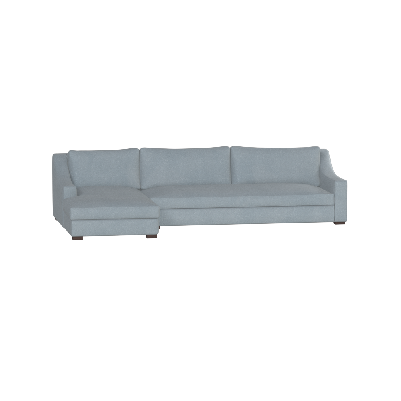 Louis Sectional Sofa — Low-Profile Modular Corner Layout