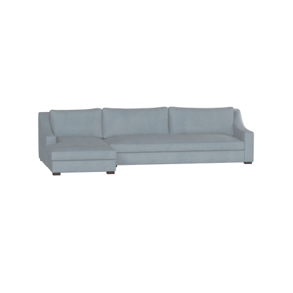 Louis Sectional Sofa — Low-Profile Modular Corner Layout