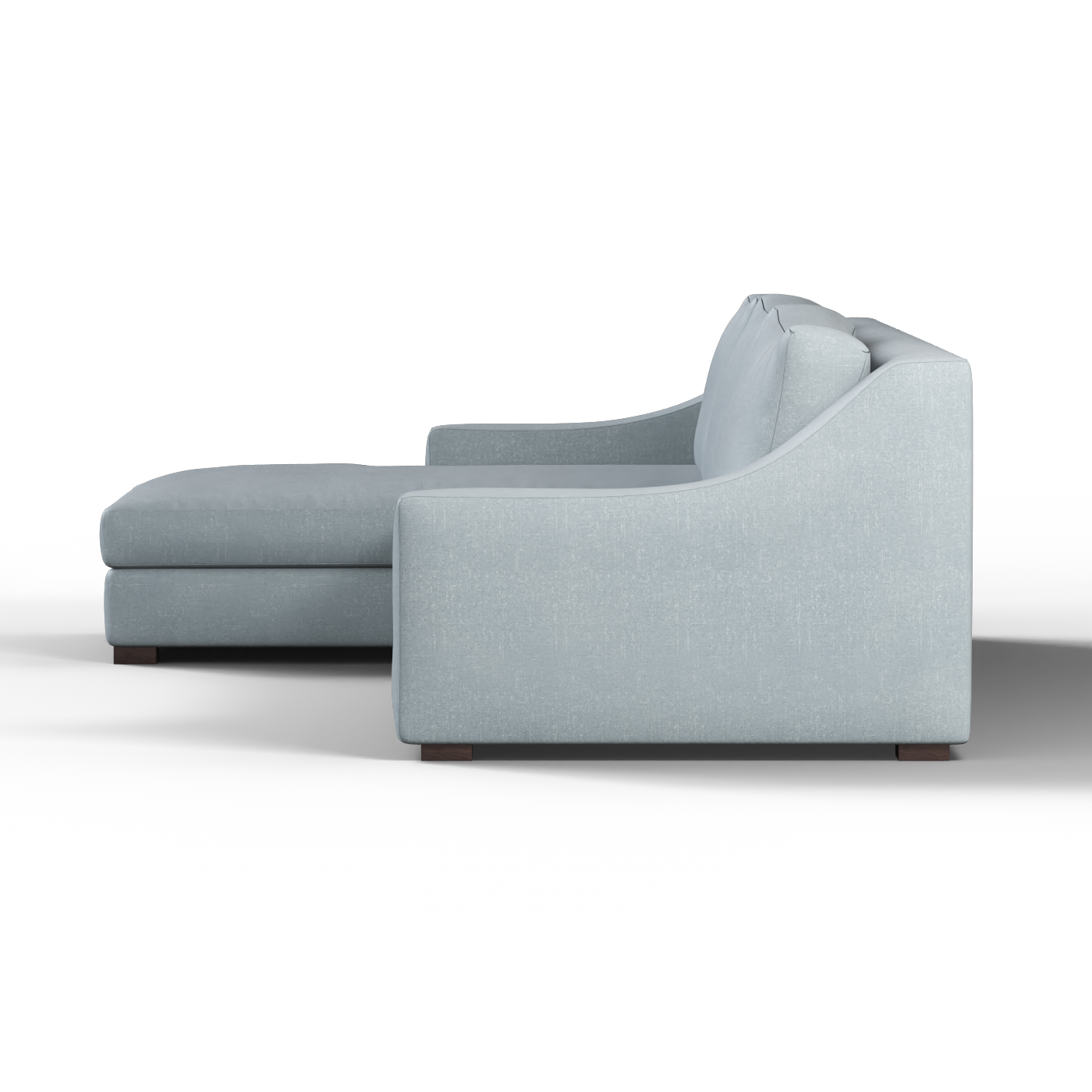 Louis Sectional Sofa — Low-Profile Modular Corner Layout