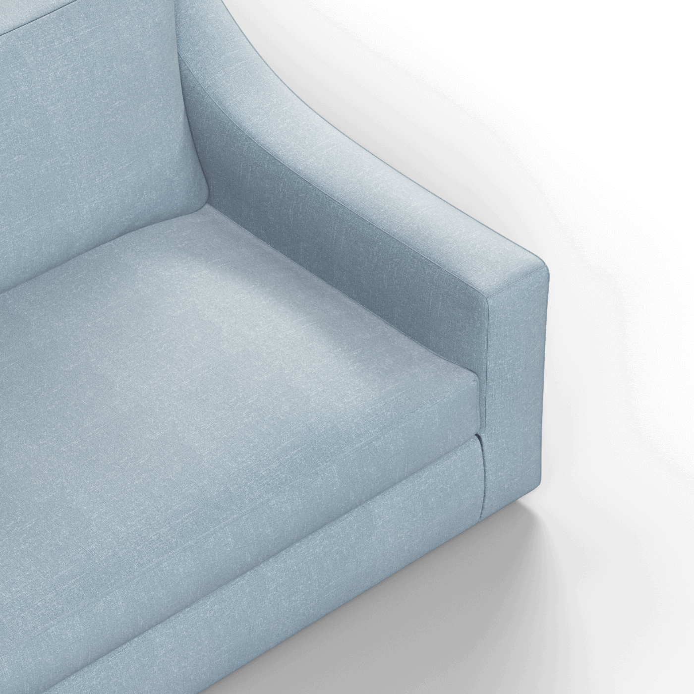 Louis Sectional Sofa — Low-Profile Modular Corner Layout
