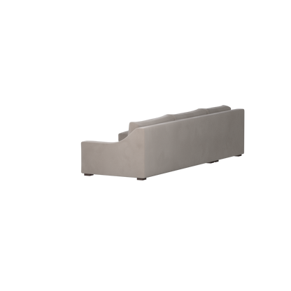 Canapé sectionnel Louis — Disposition d'angle modulaire à profil bas 