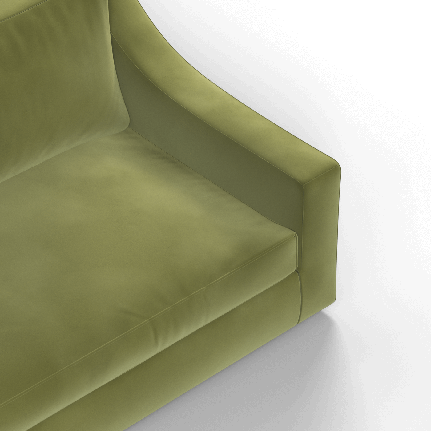 Louis Sectional Sofa — Low-Profile Modular Corner Layout