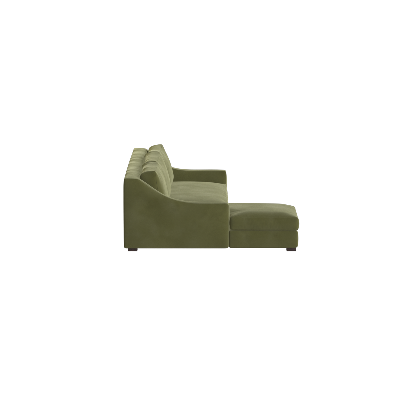 Louis Sectional Sofa — Low-Profile Modular Corner Layout