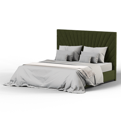 Lucia high headboard bed