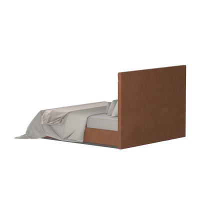 Lucia Bed With High Refined Headboard