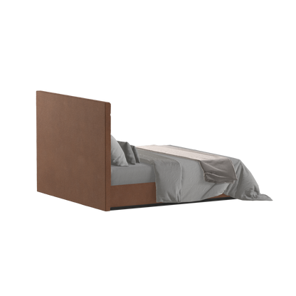 Lucia Bed With High Refined Headboard