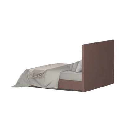 Lucia Bed With High Refined Headboard