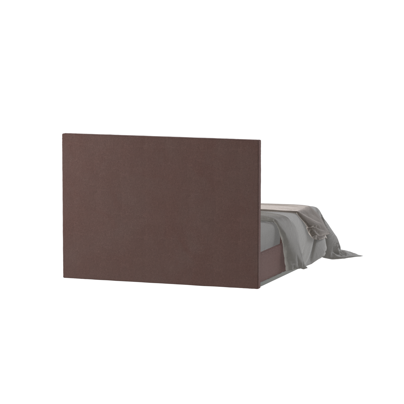 Lucia Bed With High Refined Headboard